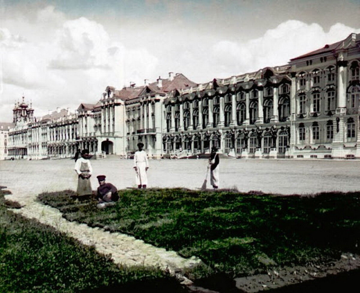 царское село екатерининский дворец фото