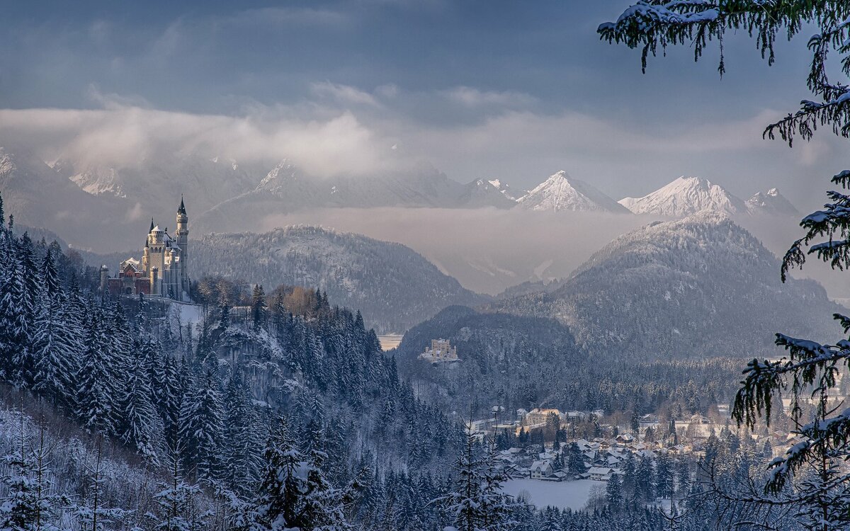 нойшванштайн бавария фото