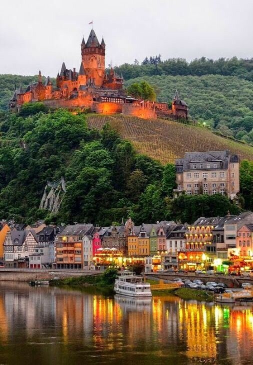 cochem castle германия фото