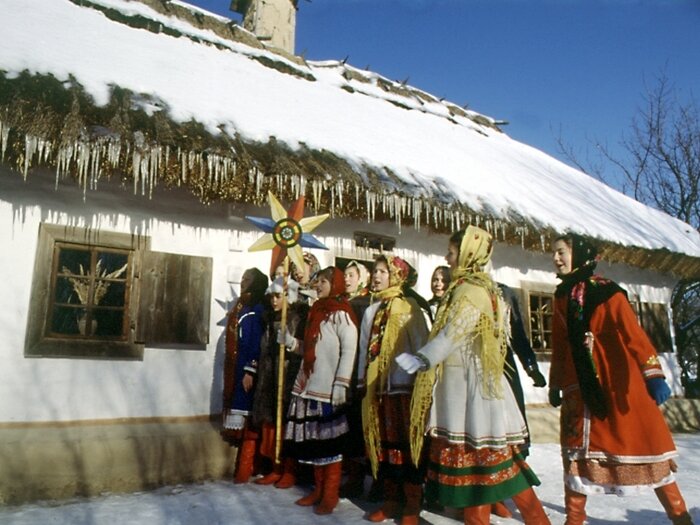 колядки на руси фото