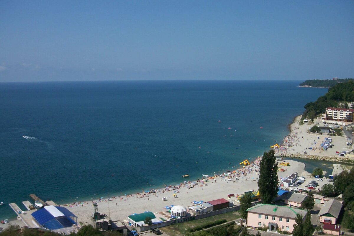 черноморское побережье небуг фото