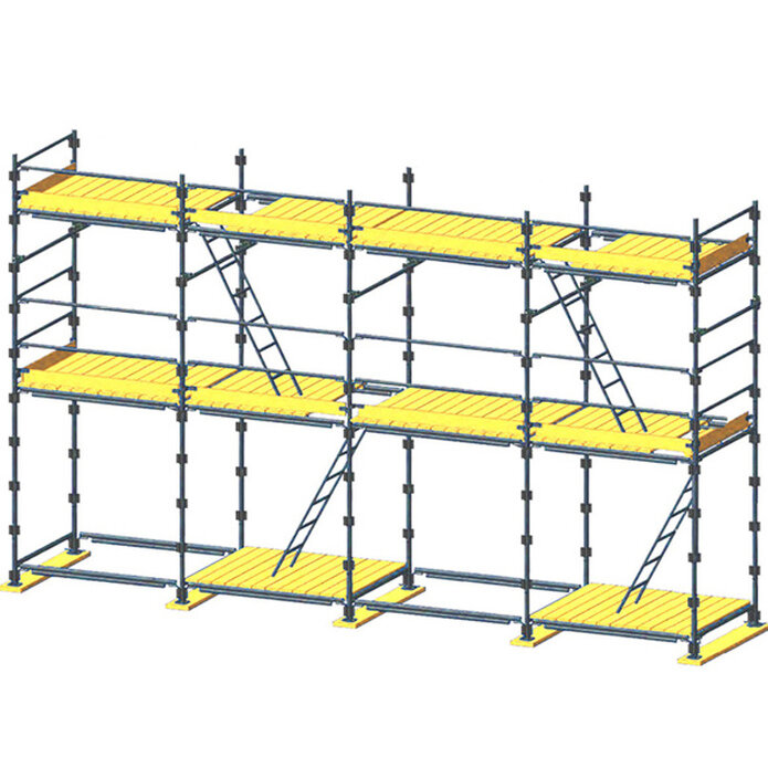 конструкция металлических строительных лесов