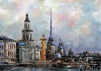 петропавловская крепость картина фото