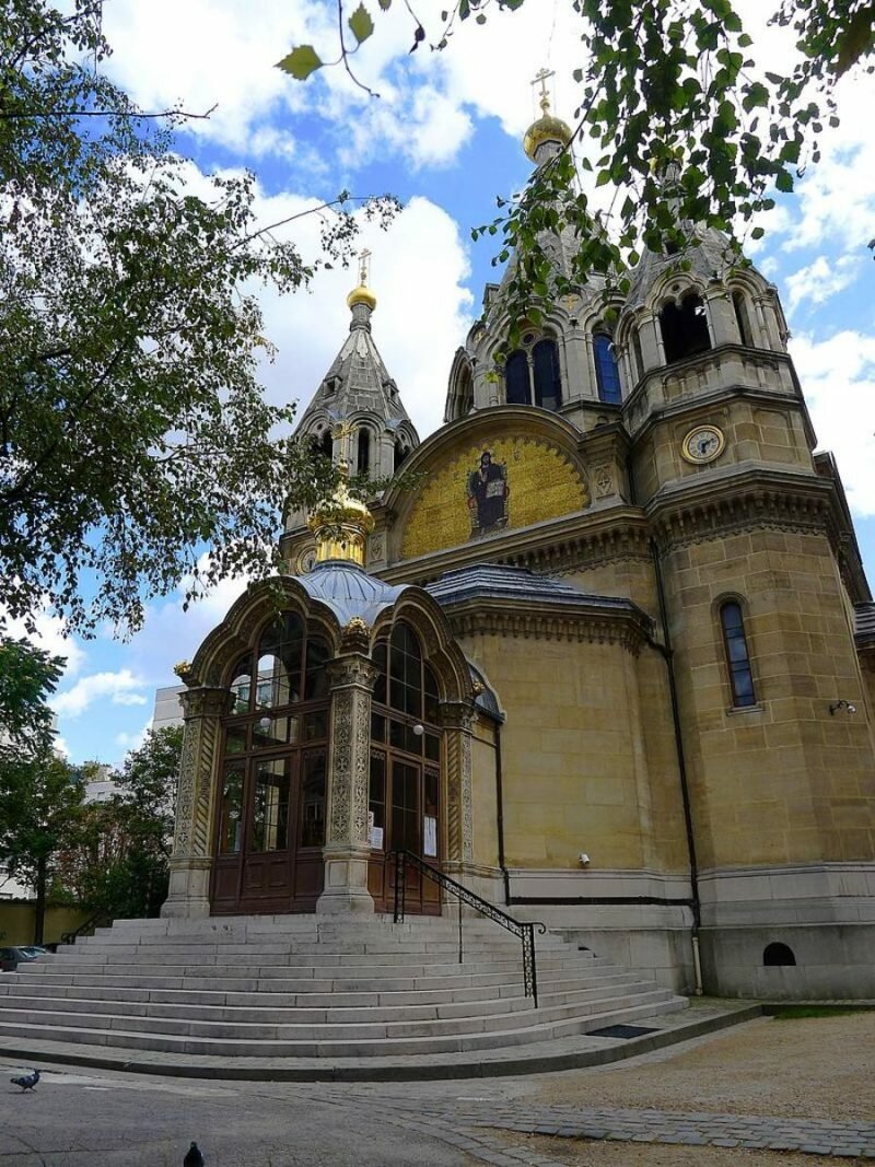 собор александра невского в париже фото