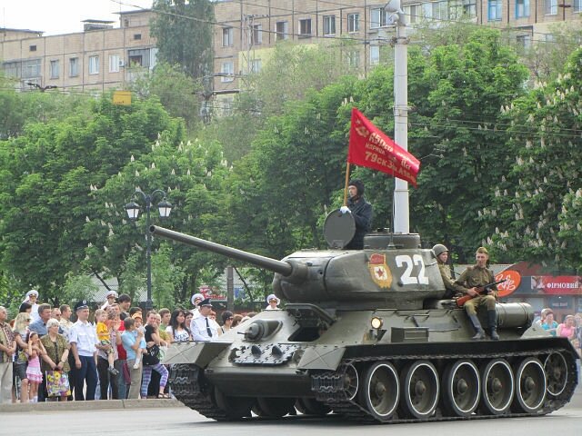 день победы танк фото