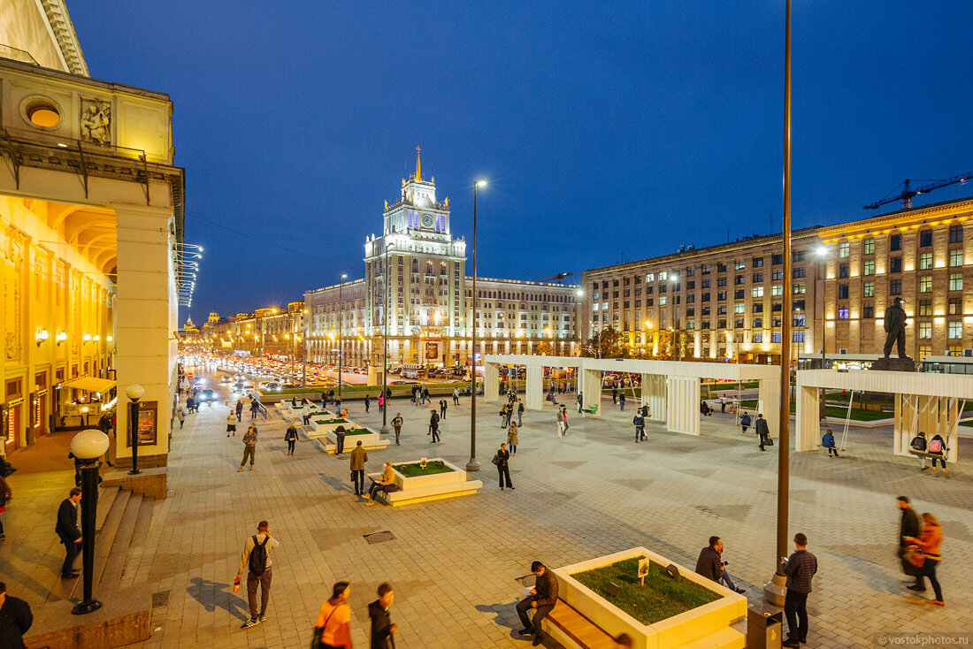 триумфальная площадь москва фото