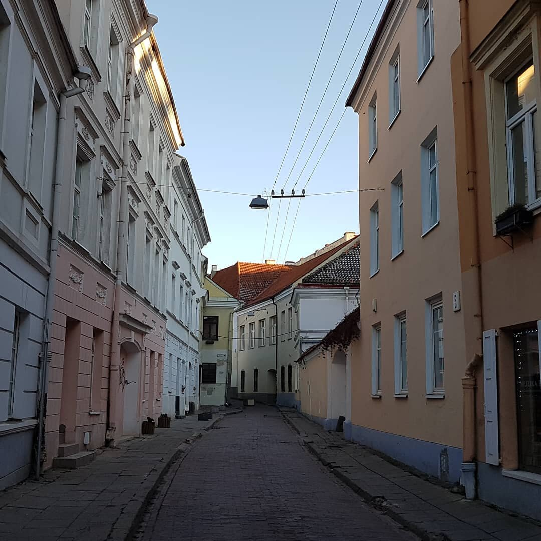 красивые улочки вильнюса фото
