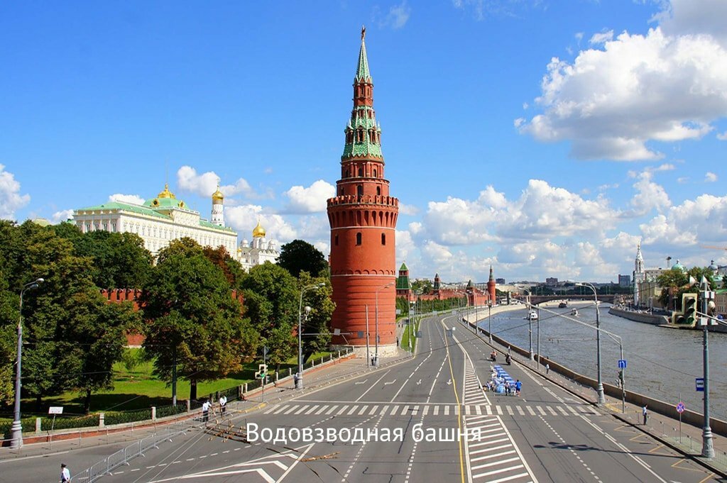 водовзводная башня кремля фото