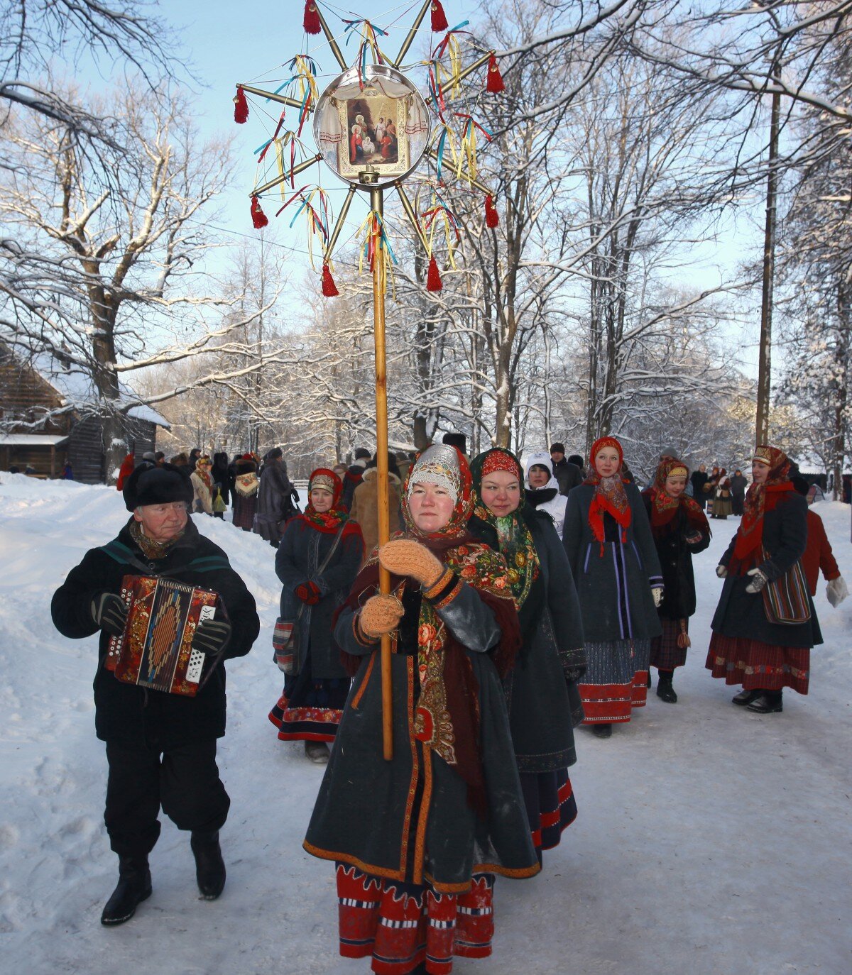 святки колядки фото