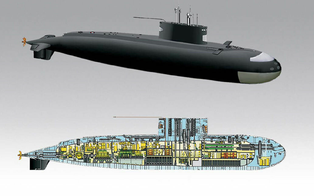Дизель-электрическими подводными лодками проекта 636.3