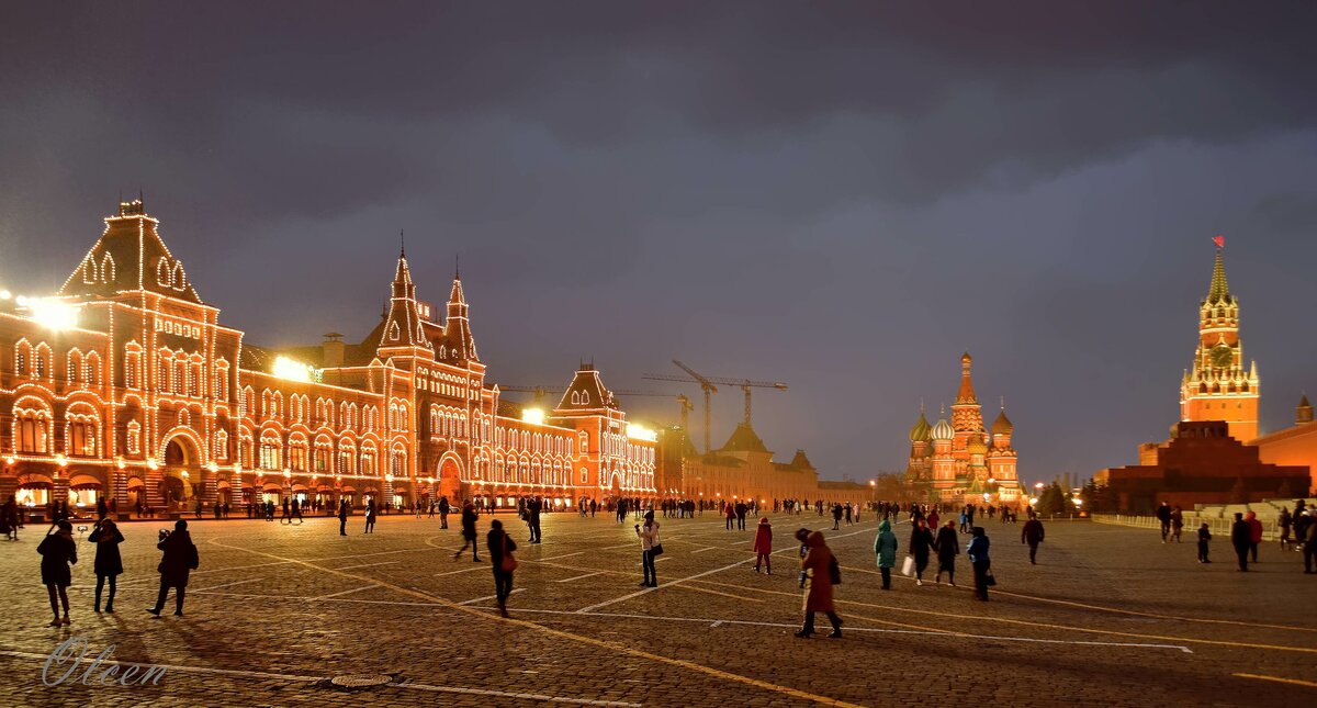 красная площадь фото