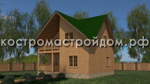 костромастройдом проекты домов из бруса фото
