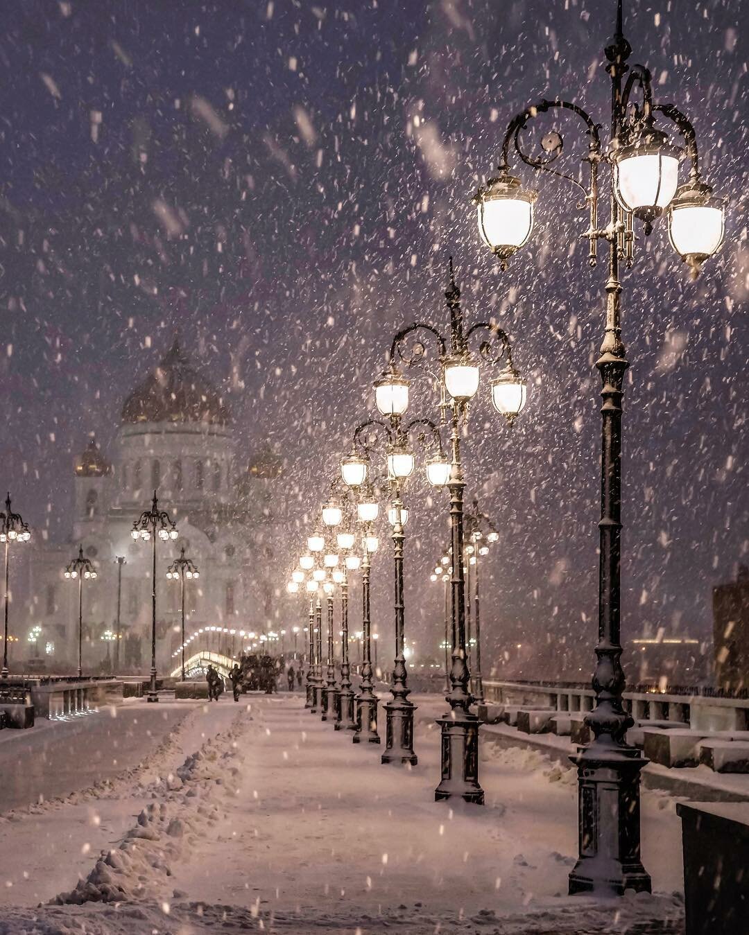 зимний снег фото