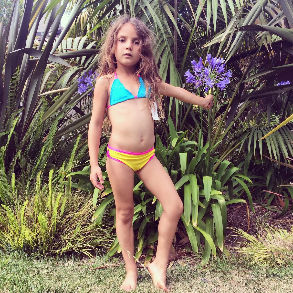 Tiny little young bald girls, nude with dreads