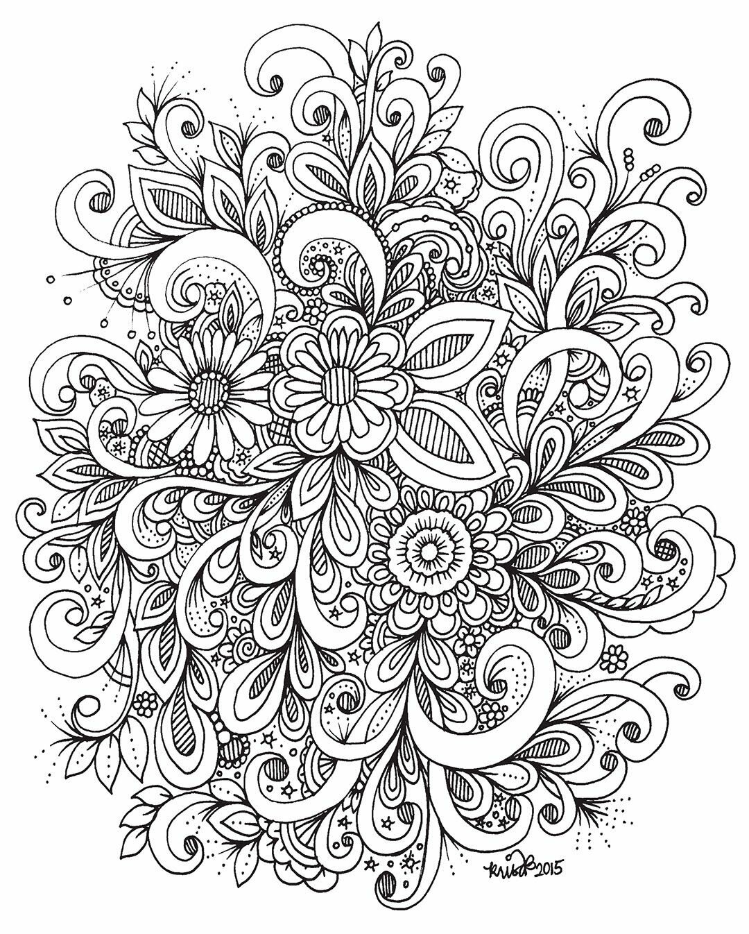 Раскраски Ручкой Распечатать