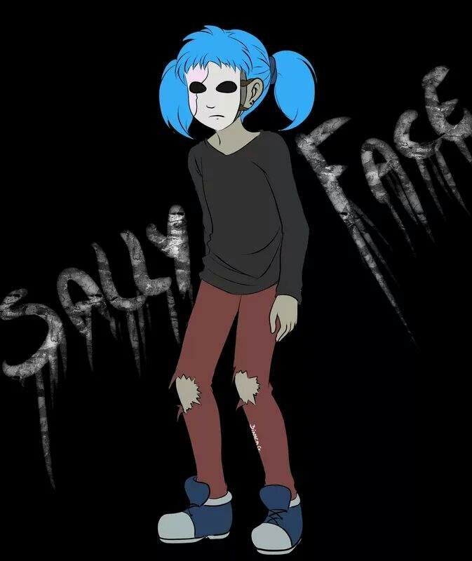  Салли Кромсали - герой игры Sally Face 