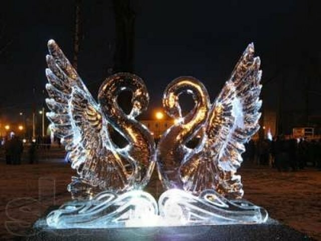 ледяные фигуры фото