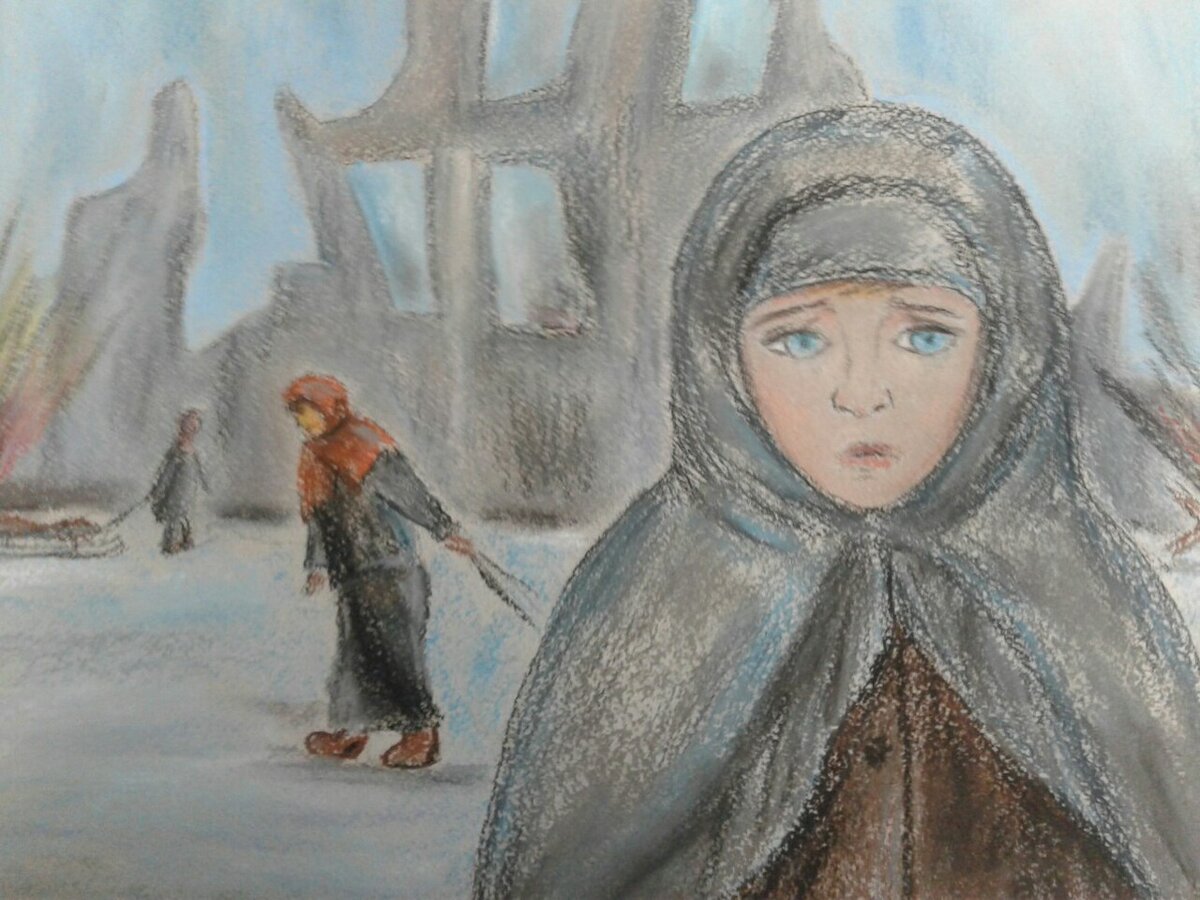 Блокада ленинграда картинки рисунки детей