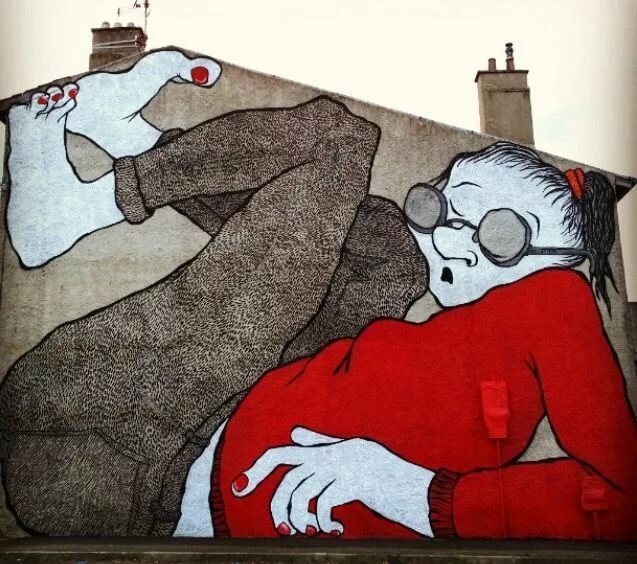 street art by ella et pitr фото