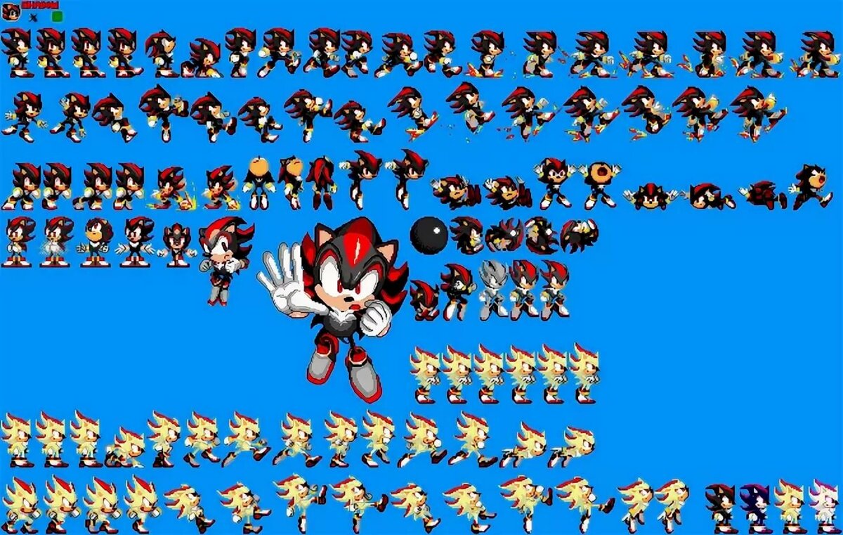 Sonic Advance Custom Sprites