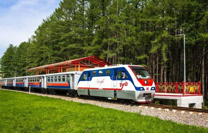 тульская детская железная дорога фото