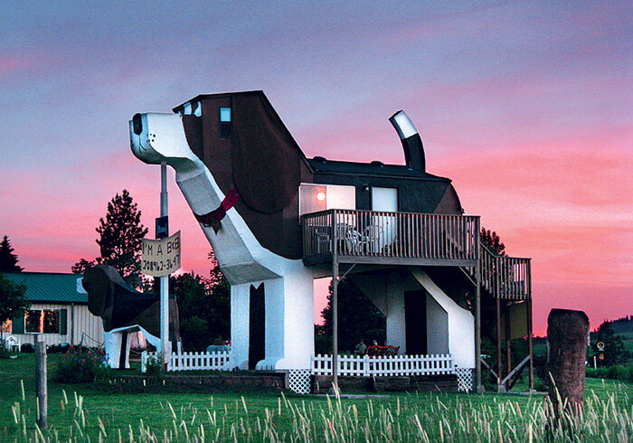 dog bark park inn сша, айдахо, коттонвуд фото