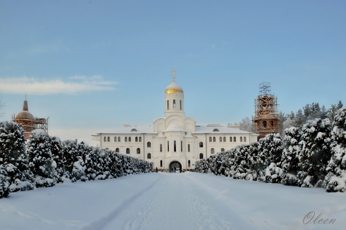 николо сольбинский женский монастырь зимой фото