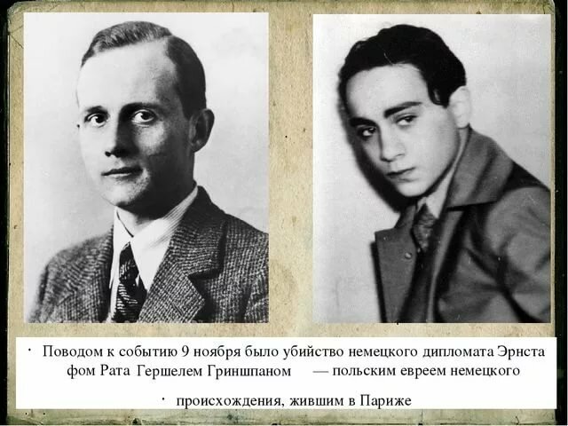 Презентация по истории на тему "Хрустальная ночь". Еврейский