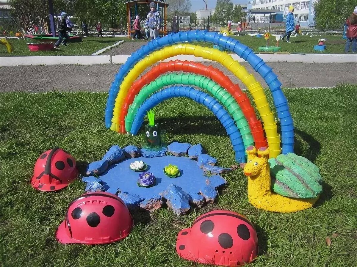 уличные украшения для детского сада