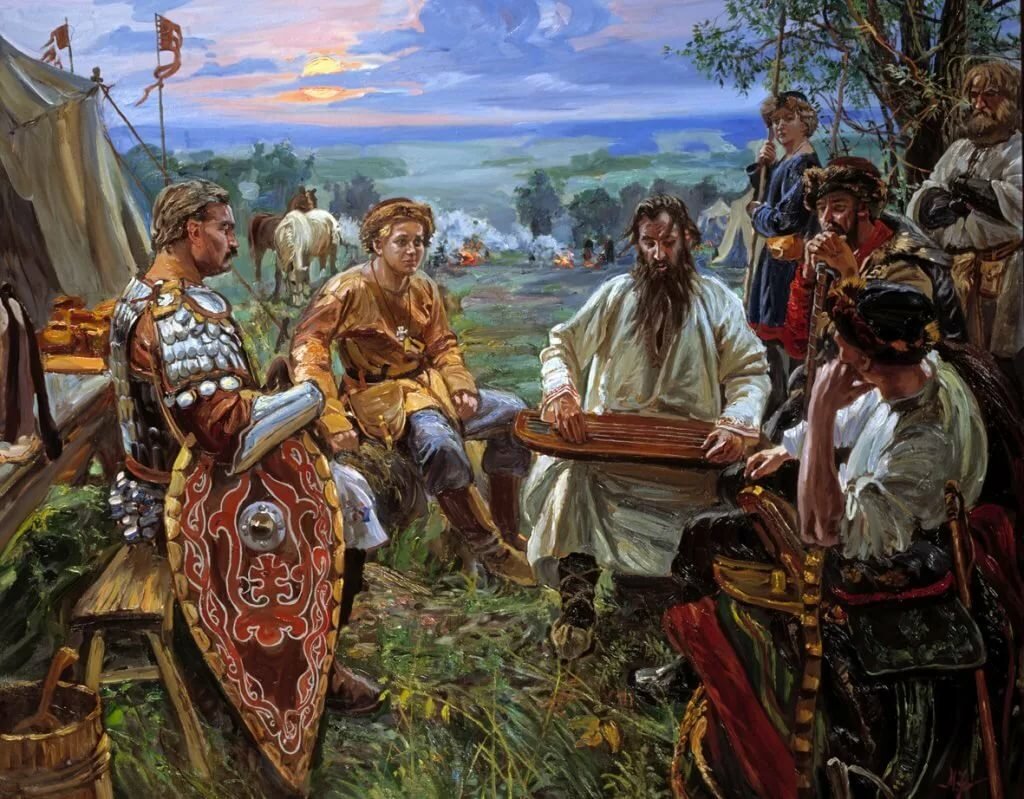 гусляры васнецов фото