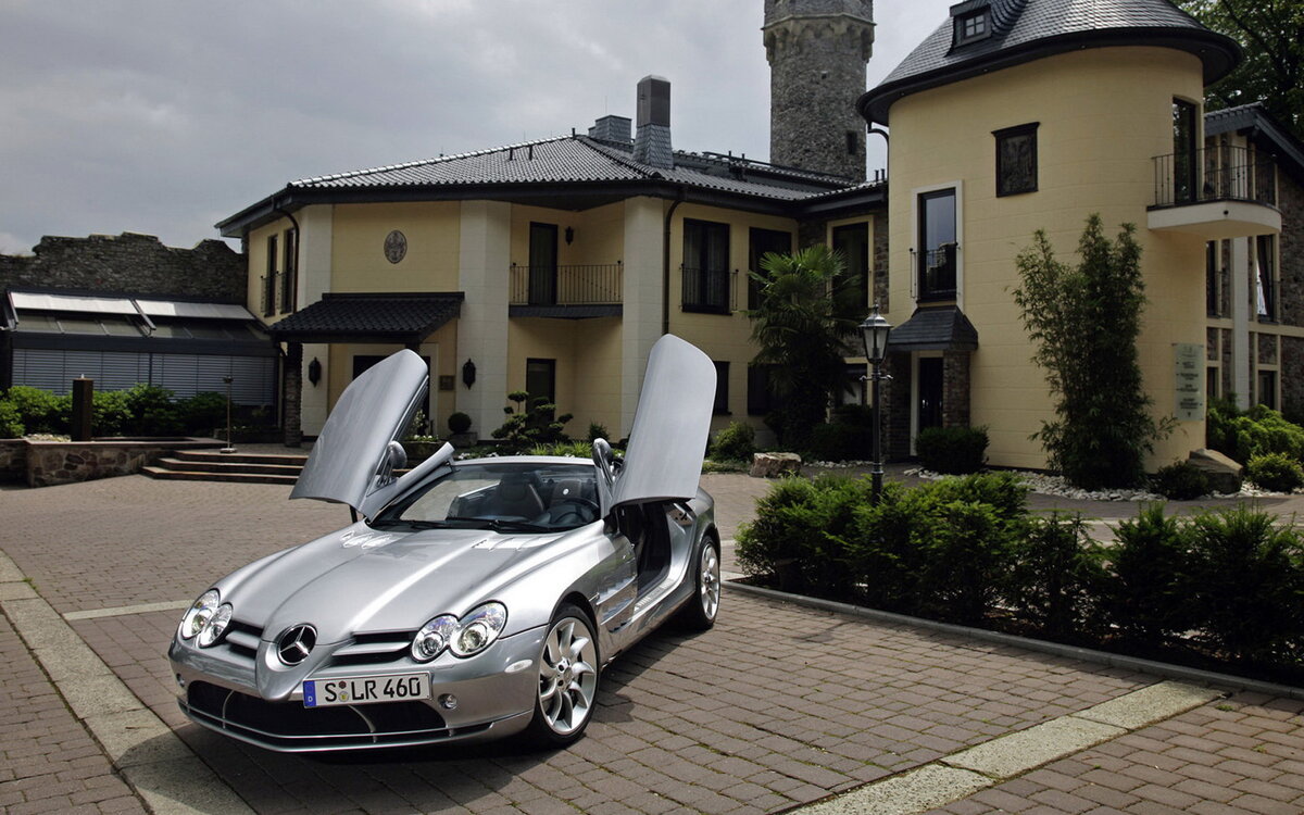 mercedes-benz slr mclaren фото