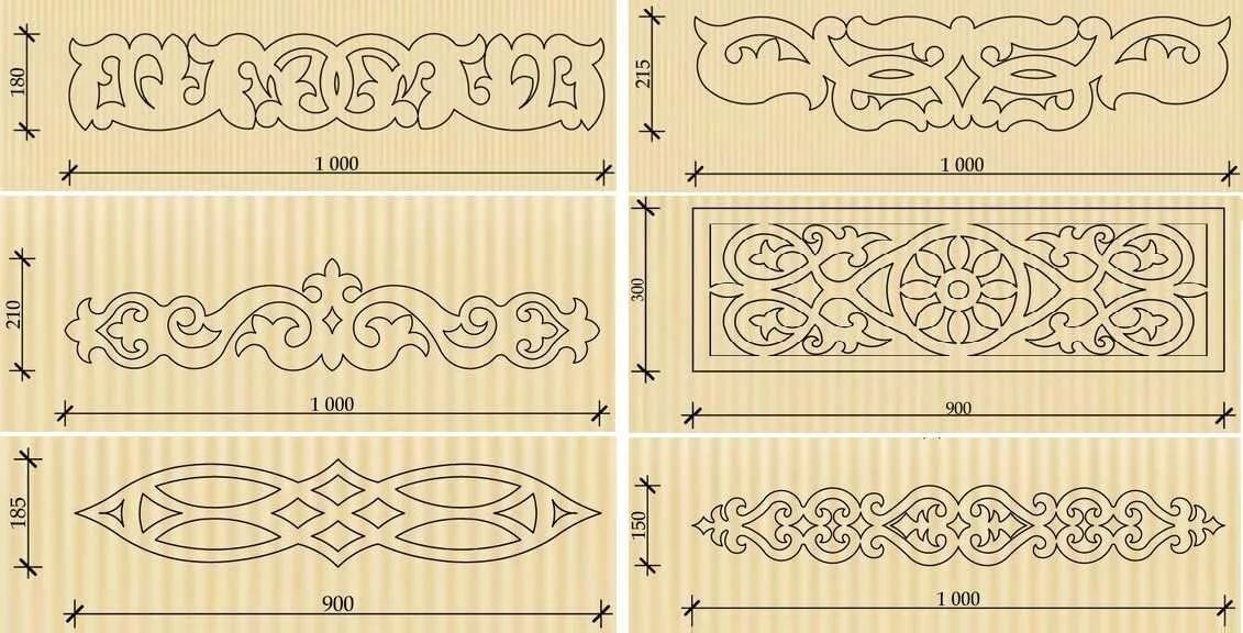 узоры для деревянных наличников