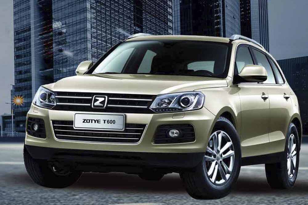 автомобиль zotye фото