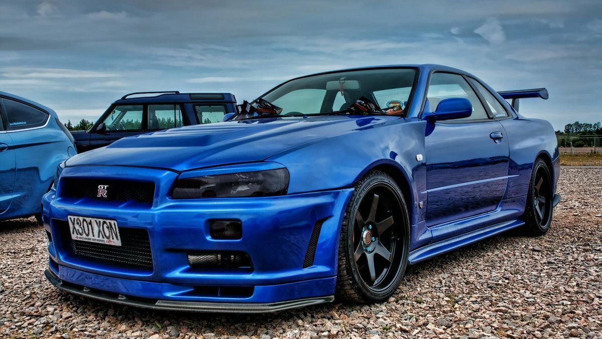 nissan skyline gtr r34 фото