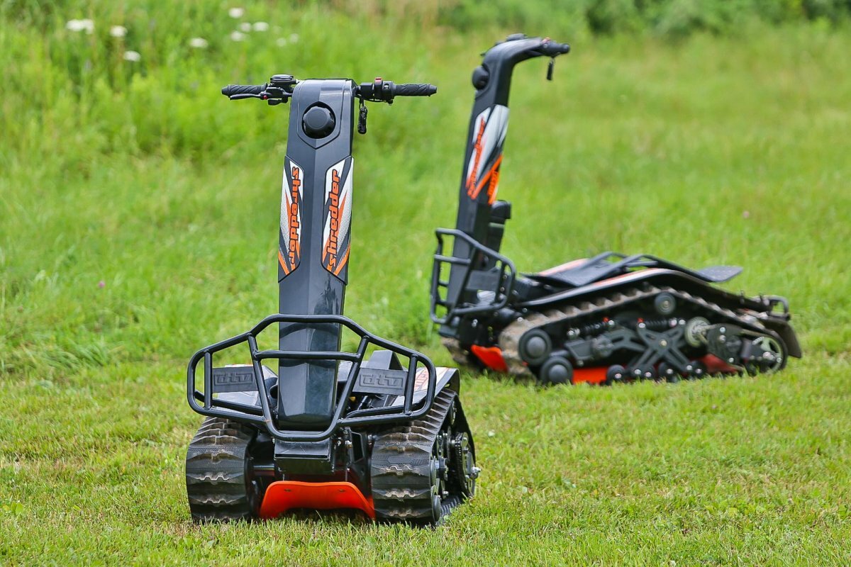 Гусеничный самокат DTV Shredder + тюнинг