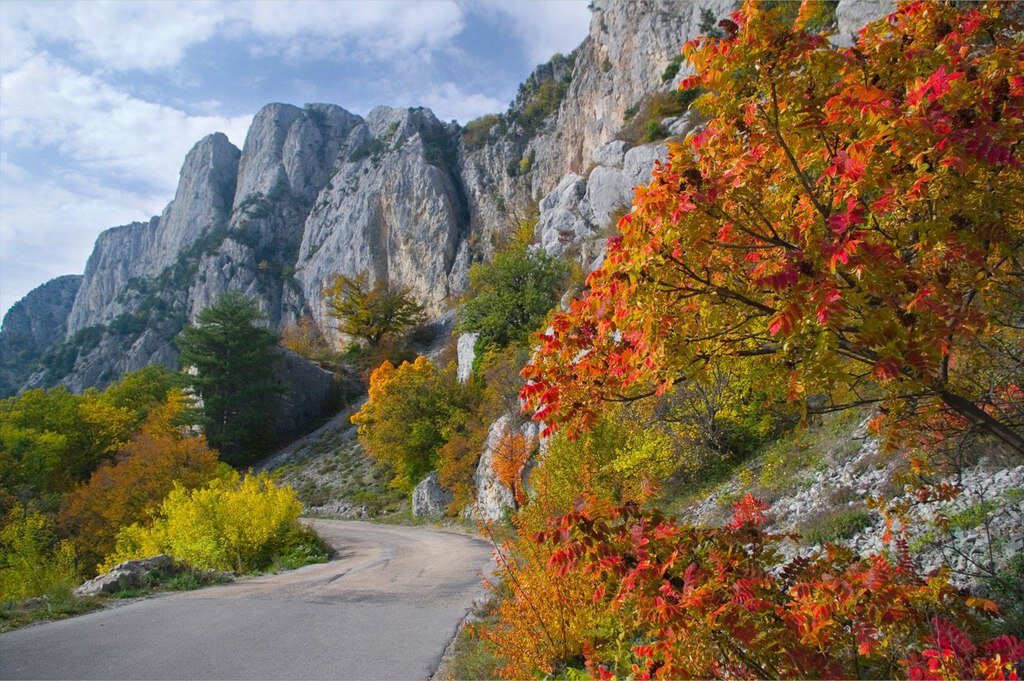 осень в крыму фото