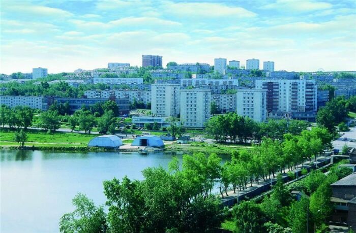 городской пруд фото