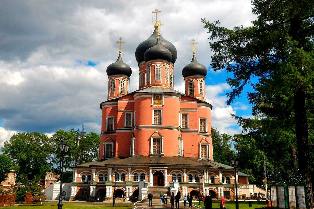донской монастырь в москве фото