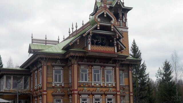 деревянный терем в асташово фото