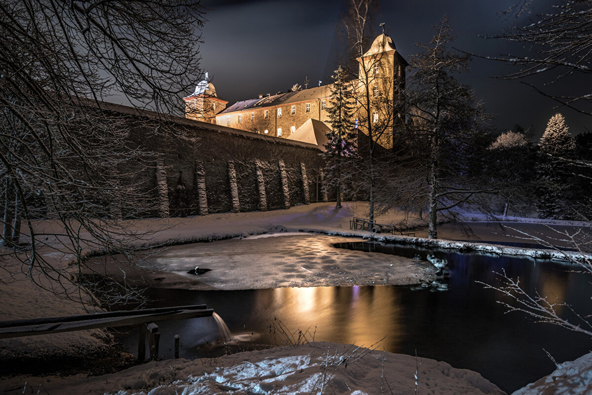 замок тракай зимой фото