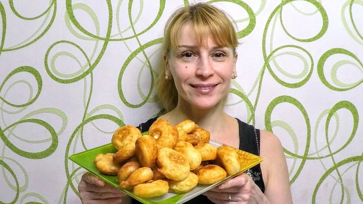 оладьи на кефире пышные фото