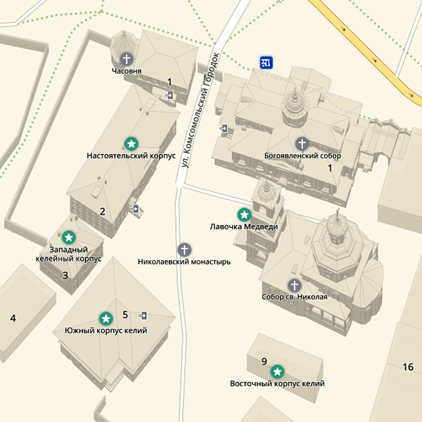 Схема дивеевского монастыря и источников план