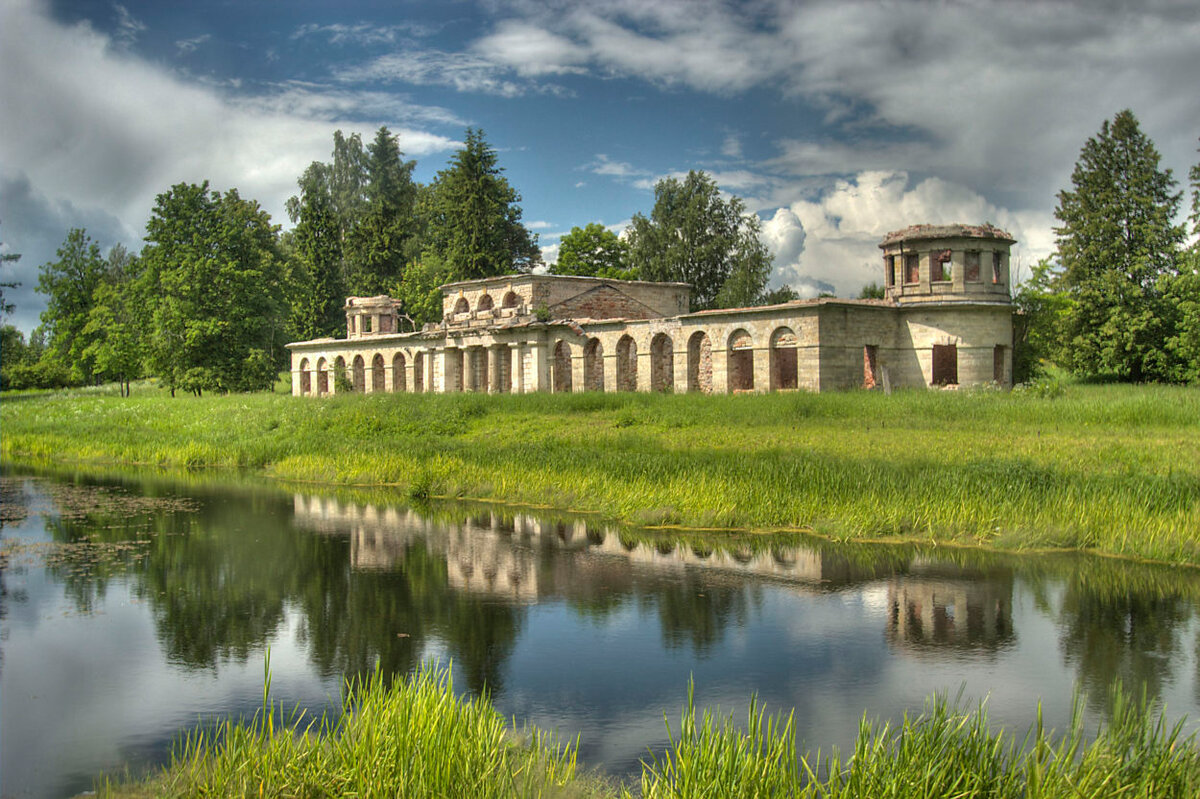 гатчинский парк зверинец фото