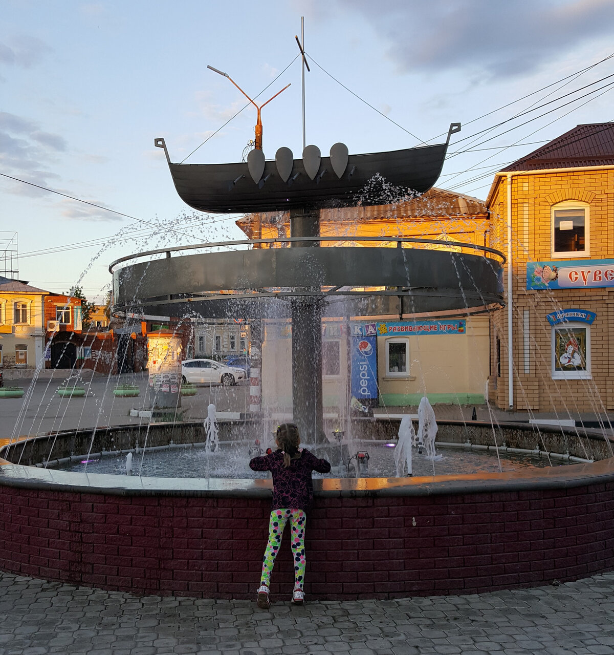 городец фонтан ладья фото