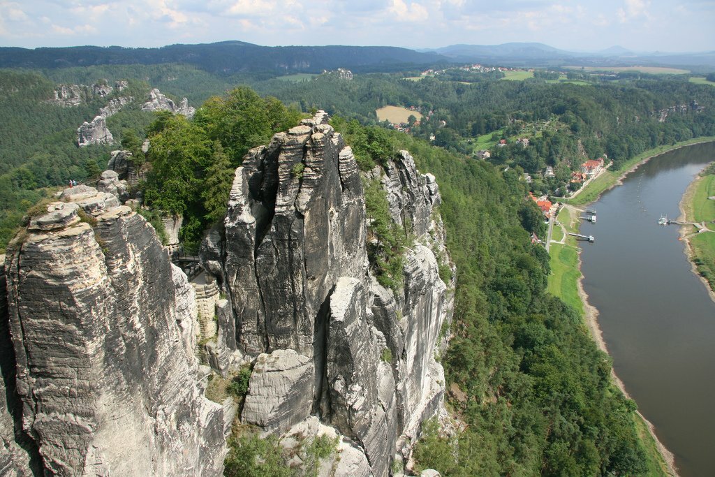 германия, саксонская швейцария, бастай фото
