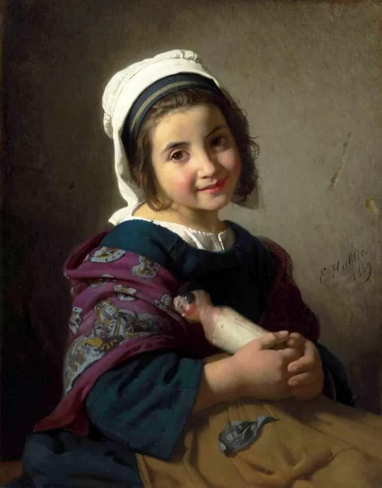 emile-auguste hublin (french, 1830-1891) фото