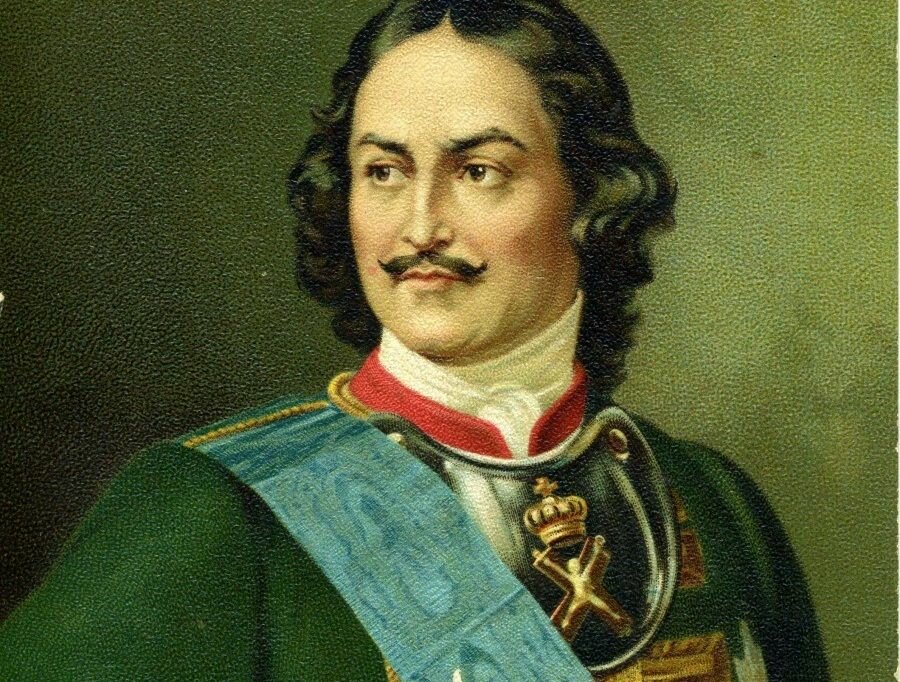 портрет петра 1 фото