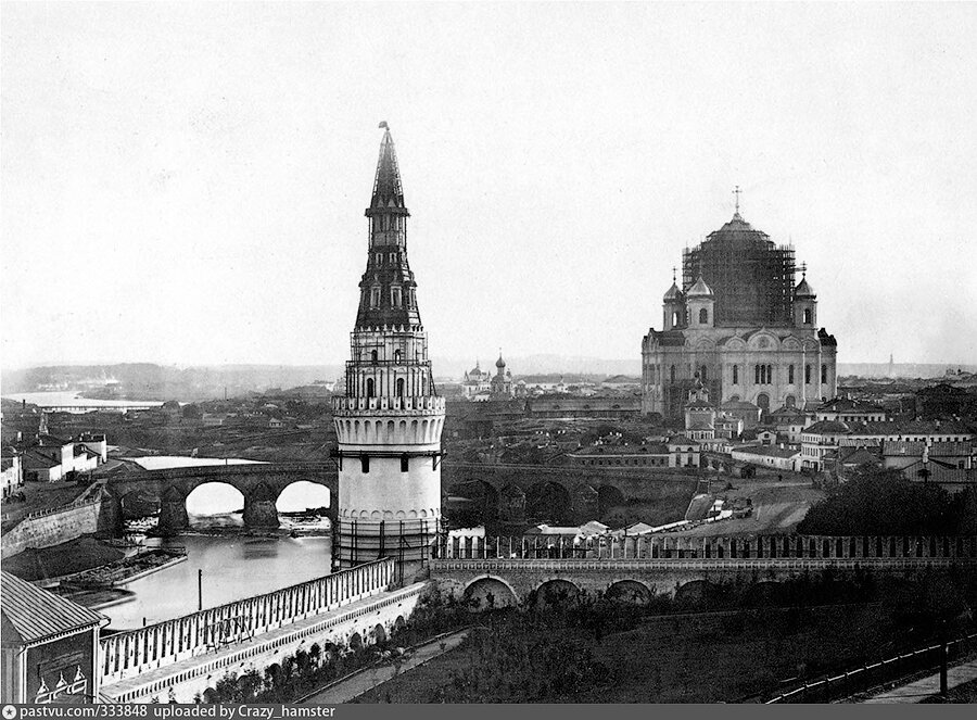 старинные фотографии боровицкой башни кремля фото