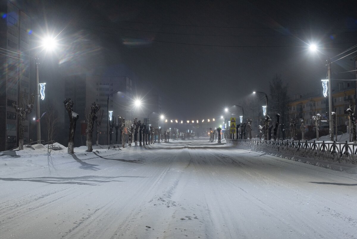 ночной качканар фото