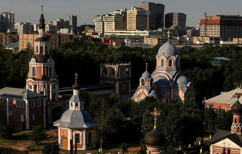 донской монастырь в москве фото